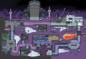 Карта Among Us - Полюс